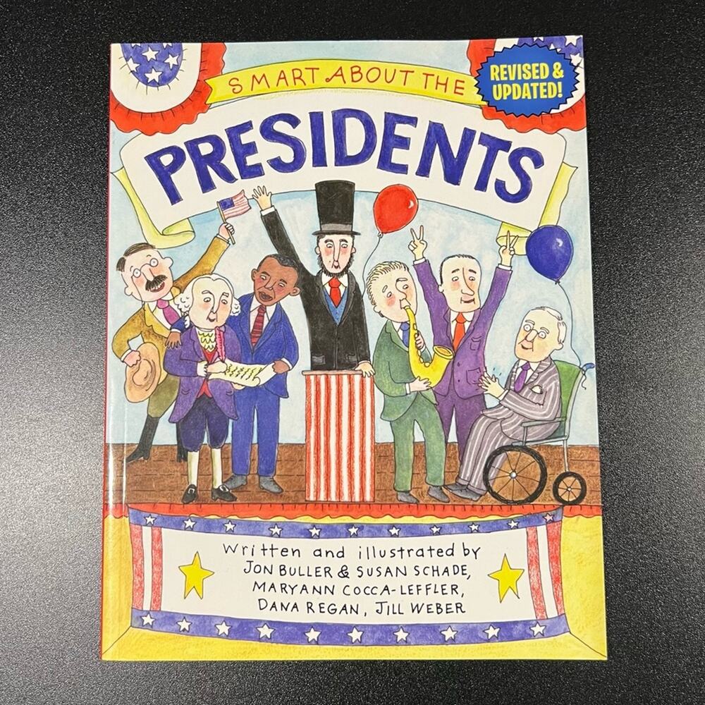 Smart About The Presidents Children's Homeschool Curriculum Book